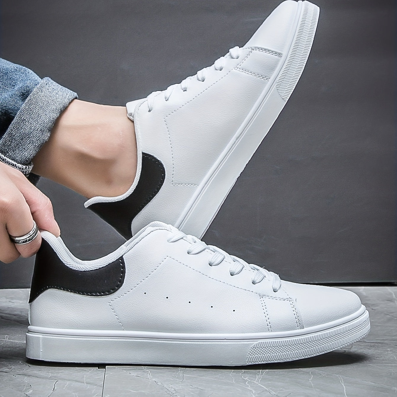 Men's Minimalist Wear-resistant Non-Slip Sneaker For Youth, Spring And Summer