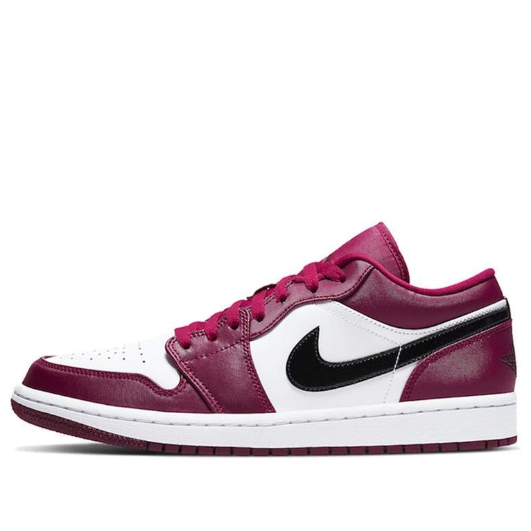 Air Jordan 1 Low 'Noble Red'  553558-604 Iconic Trainers