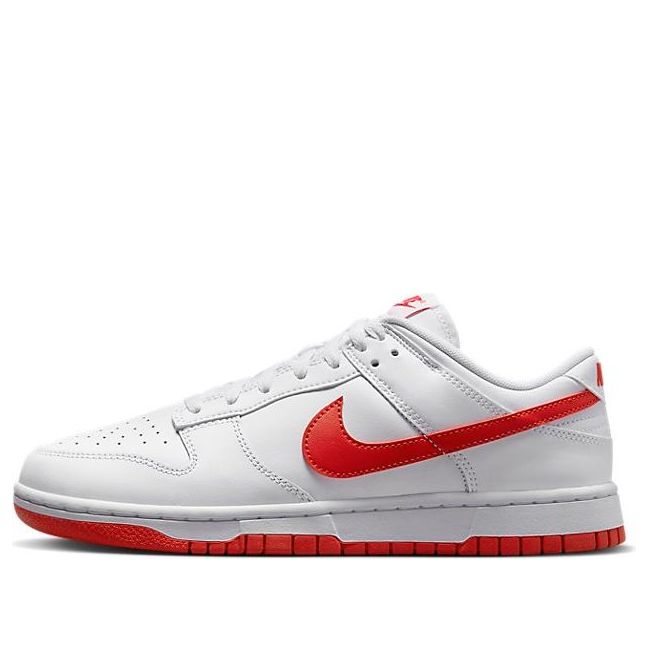 Nike Dunk Low 'White Picante Red'  DV0831-103 Signature Shoe