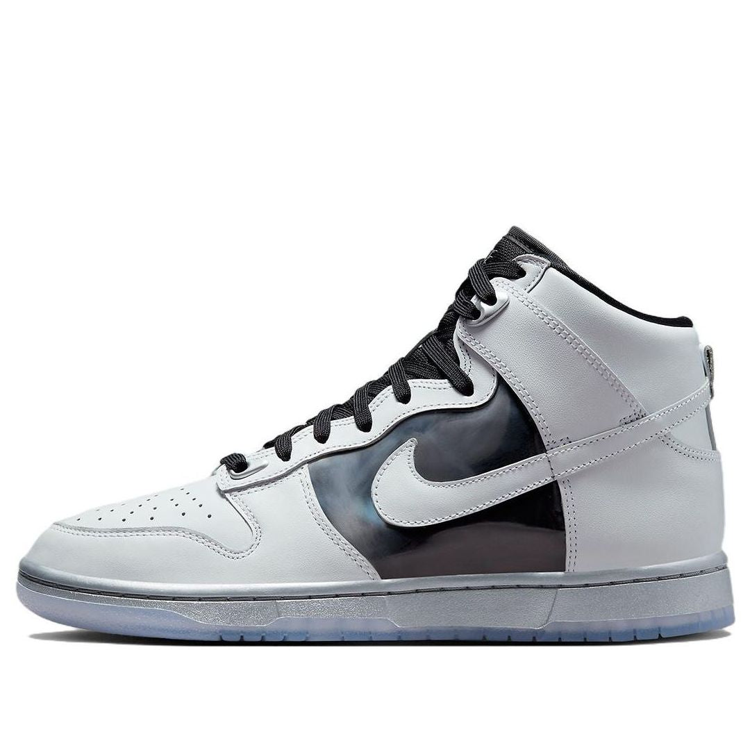 (WMNS) Nike Dunk High 'Chrome'  DX5928-100 Signature Shoe