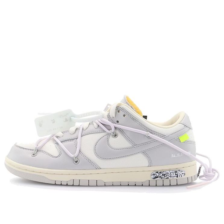 Nike Off-White x Dunk Low 'Lot 49 of 50'  DM1602-123 Signature Shoe