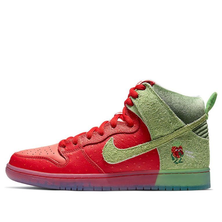 Nike SB Dunk High 'Strawberry Cough'  CW7093-600 Antique Icons
